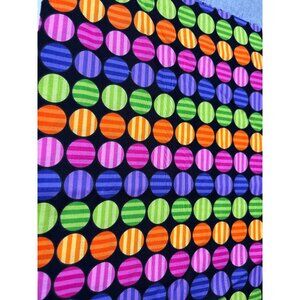 Lakehouse Dry Goods Little Inner Circle Fabric 15"x44" Striped Dots Multicolor C